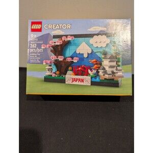 LEGO Creator 40713 Japan Postcard – 262 pcs – 9+ – New Sealed (NIB)
